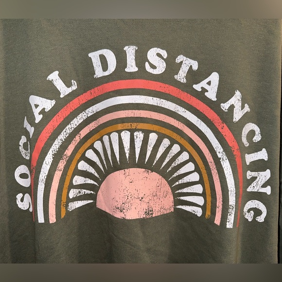 Social Distancing Pullover Size Medium - Picture 2 of 6